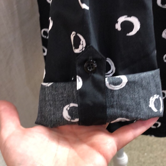 Chico’s Cotton Collard Top - Picture 4 of 8